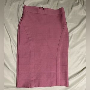 New Look Pink Pencil Skirt // Size M